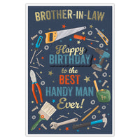 Prelude C75 Cards Birthday Brother-In-Law 6pk - Tiger Feet Ireland