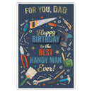 Prelude C75 Cards Birthday Dad 6pk - Tiger Feet Ireland
