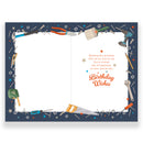 Prelude C75 Cards Birthday Husband 6pk - Tiger Feet Ireland