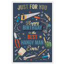 Prelude C75 Cards Birthday Open 6pk - Tiger Feet Ireland