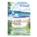 Prelude C75 Cards Birthday Friend 6pk - Tiger Feet Ireland