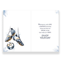 Prelude C75 Cards Birthday Grandson 6pk - Tiger Feet Ireland