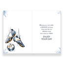 Prelude C75 Cards Birthday Nephew 6pk - Tiger Feet Ireland
