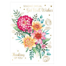 Prelude C50 Cards Get Well 6pk - Tiger Feet Ireland