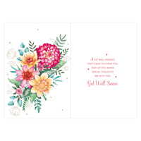 Prelude C50 Cards Get Well 6pk - Tiger Feet Ireland