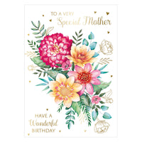 Prelude C50 Cards Birthday Mother 6pk - Tiger Feet Ireland