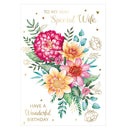 Prelude C50 Cards Birthday Wife 6pk - Tiger Feet Ireland
