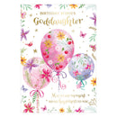 Prelude C50 Cards Birthday Goddaughter 6pk - Tiger Feet Ireland