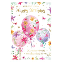 Prelude C50 Cards Birthday Open 6pk - Tiger Feet Ireland