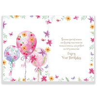 Prelude C50 Cards Birthday Open 6pk - Tiger Feet Ireland