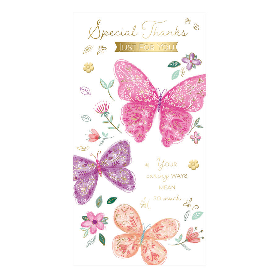 Prelude C55 Cards Thank You 6pk - Tiger Feet Ireland