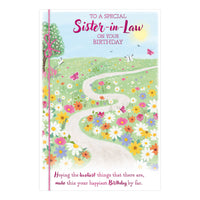 Prelude C75 Cards Birthday Sister-In-Law 6pk - Tiger Feet Ireland