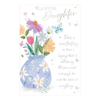 Prelude C75 Cards Birthday Daughter 6pk - Tiger Feet Ireland