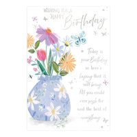 Prelude C75 Cards Birthday Open 6pk - Tiger Feet Ireland