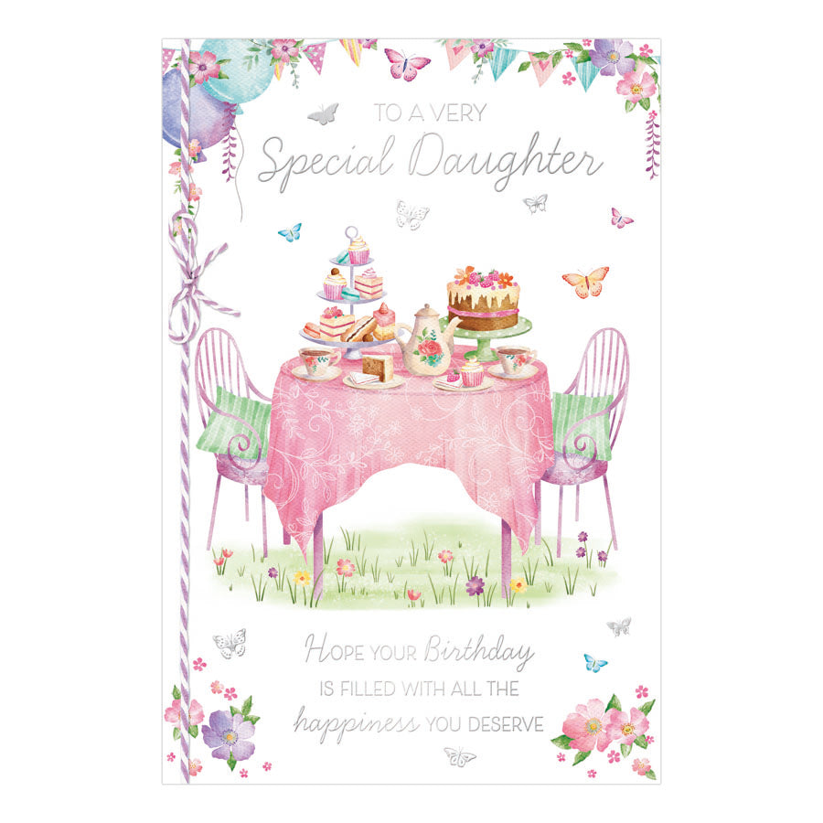 Prelude C75 Cards Birthday Daughter 6pk - Tiger Feet Ireland