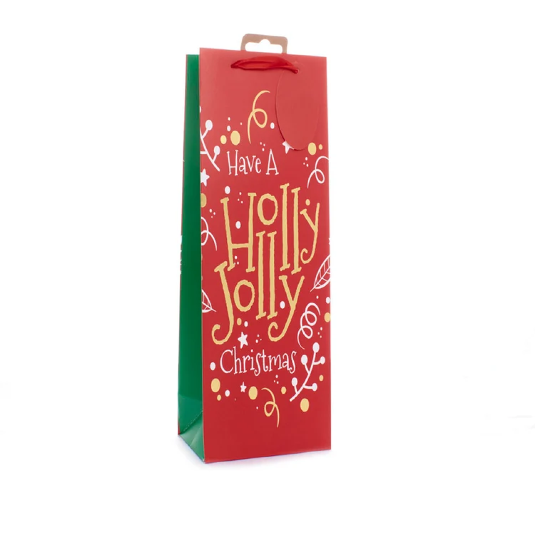 Gift Bag Text Bottle 12pk