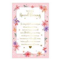 Prelude C75 Cards Birthday Granny 6pk - Tiger Feet Ireland