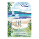 Prelude C75 Cards Birthday Father 6pk - Tiger Feet Ireland