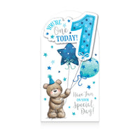 6pk Cards C55 Birthday Age 1
