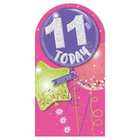 6pk Cards C55 Birthday Age 11