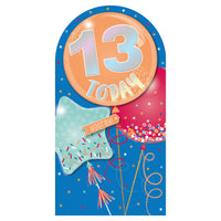 6pk Cards C55 Birthday Age 13