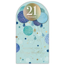 6pk Cards C55 Birthday Age 21