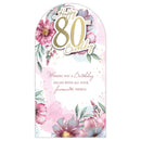 6pk Cards C55 Birthday Age 80