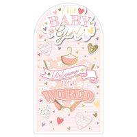 6pk Cards C55 Birth Congratulations