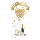 6pk Cards C55 Your Golden Anniversary