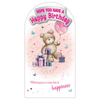 6pk Cards C55 Birthday Open