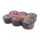 6pk Brown Parcel Tape 48mm x 66m