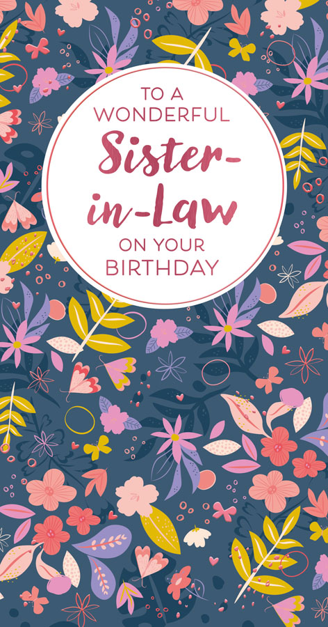 Prelude 6 Pack Cards C55 Birthday Sister-In-Law