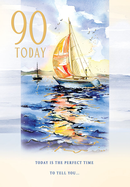 6pk Cards ED C75 Age 90 Male Yacht - Tiger Feet Ireland