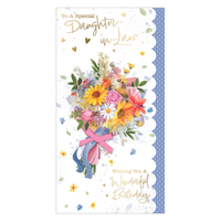 6pk Cards C55 Birthday Daughter-In-Law - Tiger Feet Ireland