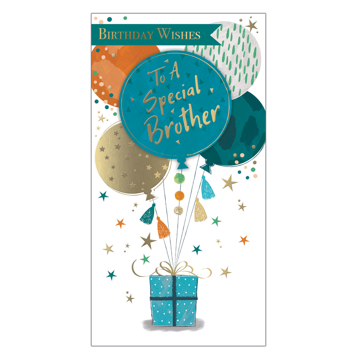 6pk Cards C55 Birthday Brother - Tiger Feet Ireland