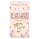 6pk Cards C55 Birthday Auntie - Tiger Feet Ireland