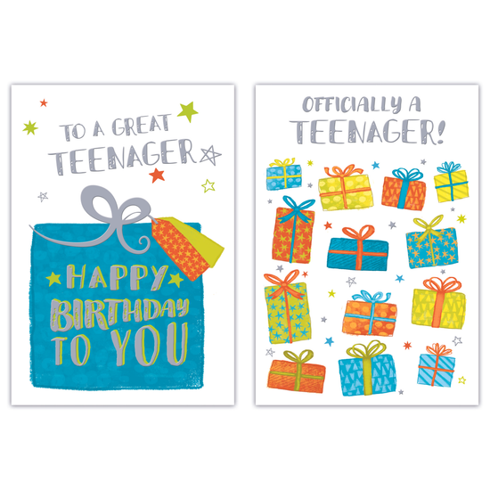 Poppyhill C50 Birthday Teenager 12pk
