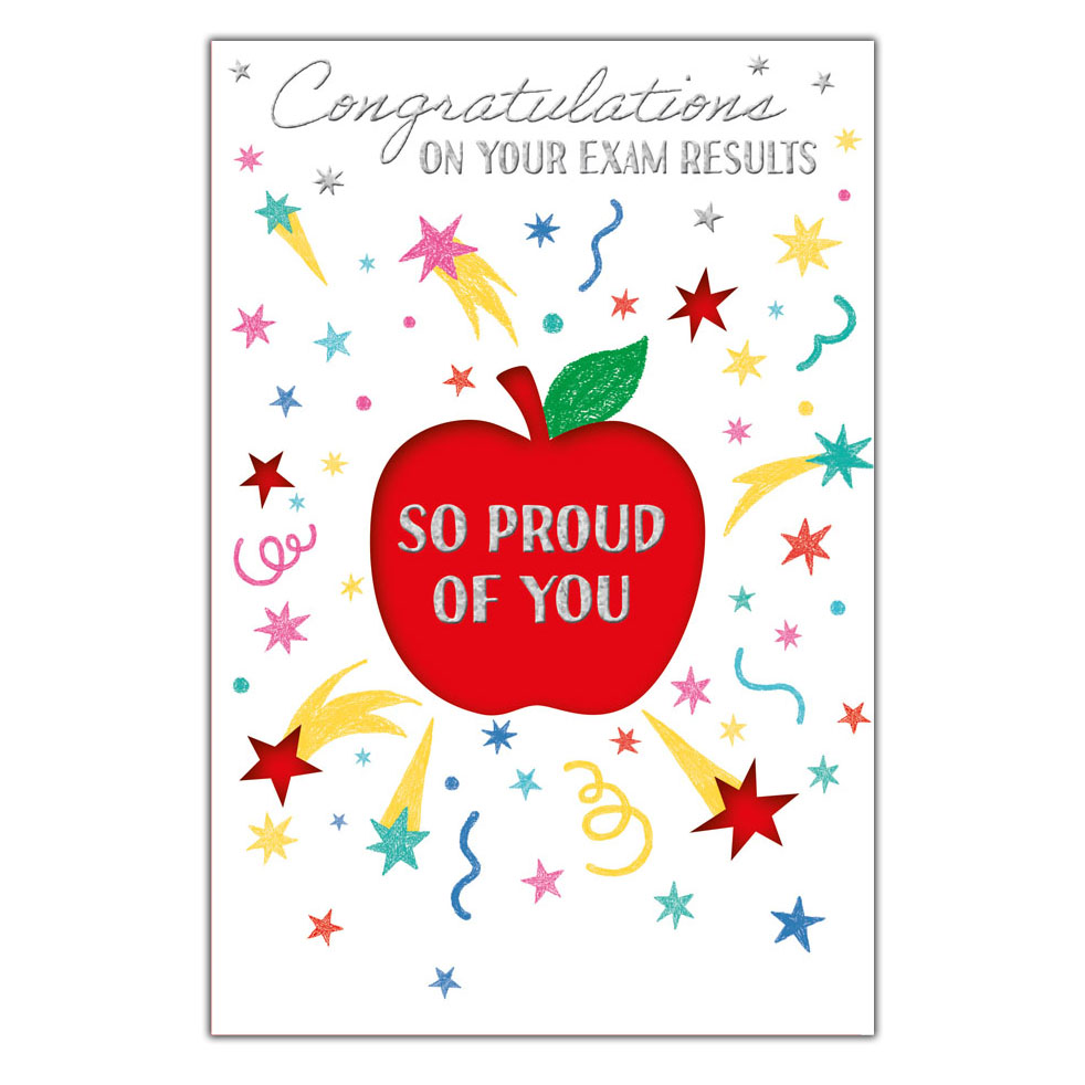 6pk Cards C75 Congratulations Well Done Exam - Tiger Feet Ireland