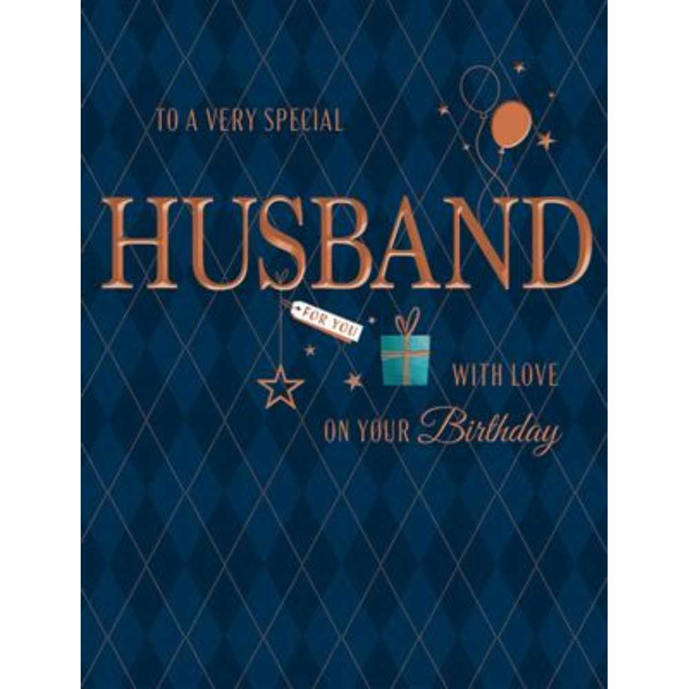 6pk Cards C50 Birthday Husband - Tiger Feet Ireland