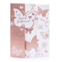 6pk Cards C90 Birthday Girlfriend - Tiger Feet Ireland
