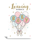 6pk Cards C50 Leaving To Have A Baby - Tiger Feet Ireland
