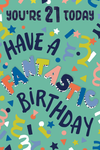 6pk Cards C75 Birthday Age 21 - Tiger Feet Ireland