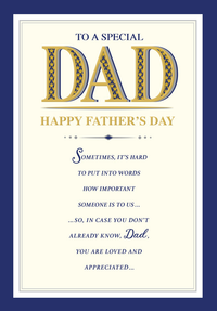 6pk Cards 9x6 Starry Dad Dad - Tiger Feet Ireland