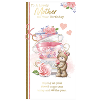 6pk Cards C55 Birthday Mother - Tiger Feet Ireland