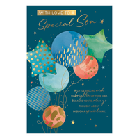 6pk Cards C75 Birthday Son - Tiger Feet Ireland
