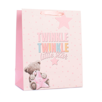 6pk Large Portrait Gift Bags Bear With Star - Tiger Feet Ireland