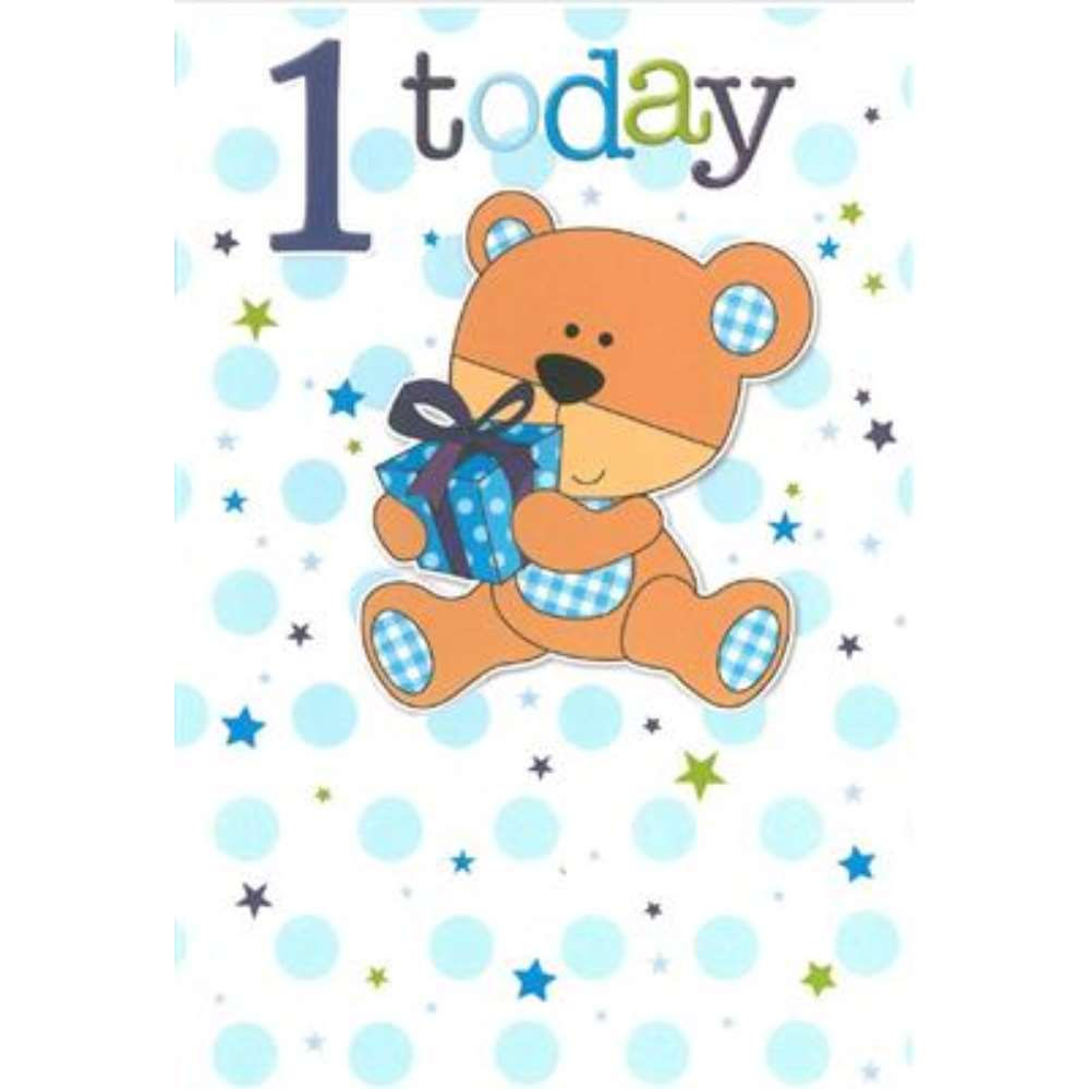 6pk Cards C50 Birthday Age 1 - Tiger Feet Ireland