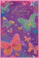 Simon Elvin 6 Pack Cards C50 Birthday Birthday - Tiger Feet Ireland