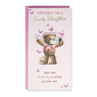 6pk Cards C55 Birthday Daughter - Tiger Feet Ireland
