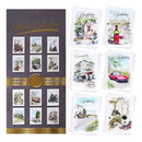 144pk (12x12) Assorted Cards C50 Male Birthday - Tiger Feet Ireland